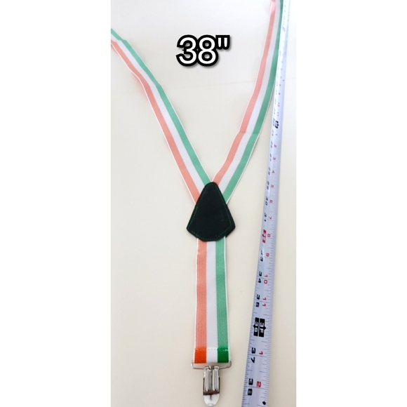 Striped suspenders, color: Flag of Italy - Picture 3 of 6